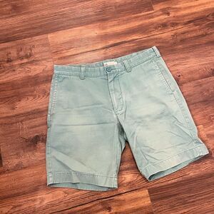 J. Crew Mens Green Shorts